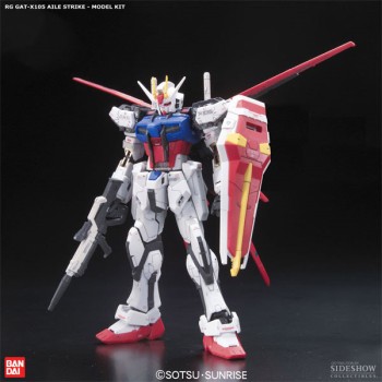 Mobile Suit Gundam Seed Model Kit Real Grade GAT-x105 Aile Strike 13 cm